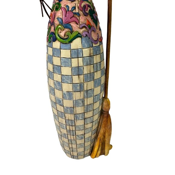 Jim Shore Heartwood Creek Happy Home Snow Woman 2004 Signed - Picture 3 of 8